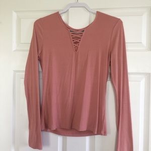 Blush Long Sleeve Shirt